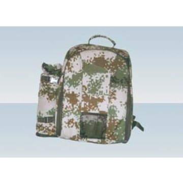 Foursome military camouflage picnic bag